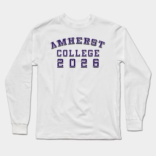 Amherst College Class of 2026 Long Sleeve T-Shirt